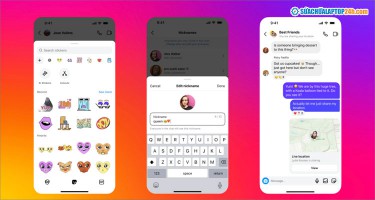 Instagram: Thêm chia sẻ vị trí, biệt danh và hơn 300 sticker mới