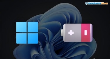 Biểu tượng pin mới trên Windows 11: Hiện đại, dễ theo dõi hơn