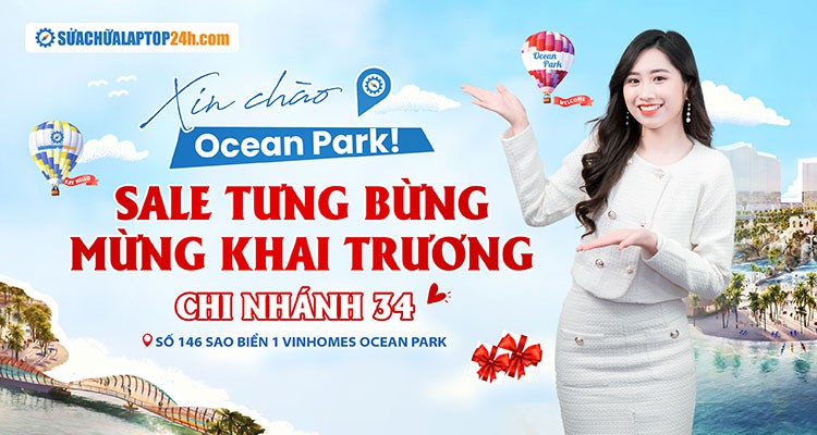 TƯNG BỪNG KHAI TRƯƠNG CHI NHÁNH 34 TẠI VINHOMES OCEAN PARK 1