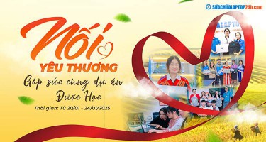 NỐI YÊU THƯƠNG, GÓP SỨC CÙNG DỰ ÁN ĐƯỢC HỌC - NHÂN ĐÔI YÊU THƯƠNG THÁNG CUỐI NĂM