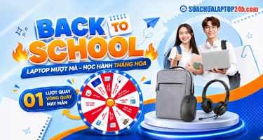 [BACK TO SCHOOL 2026] Laptop mượt mà – Học hành thăng hoa
