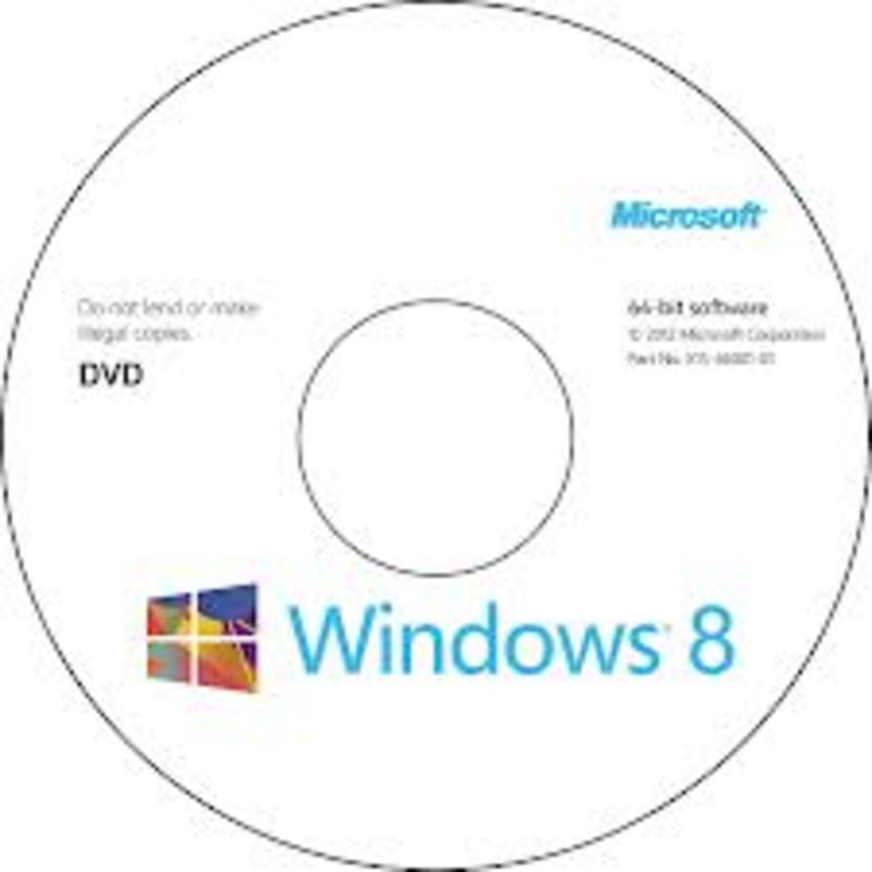 windowns 8 English 64-bit lntl 1pk DSP OEL DVD