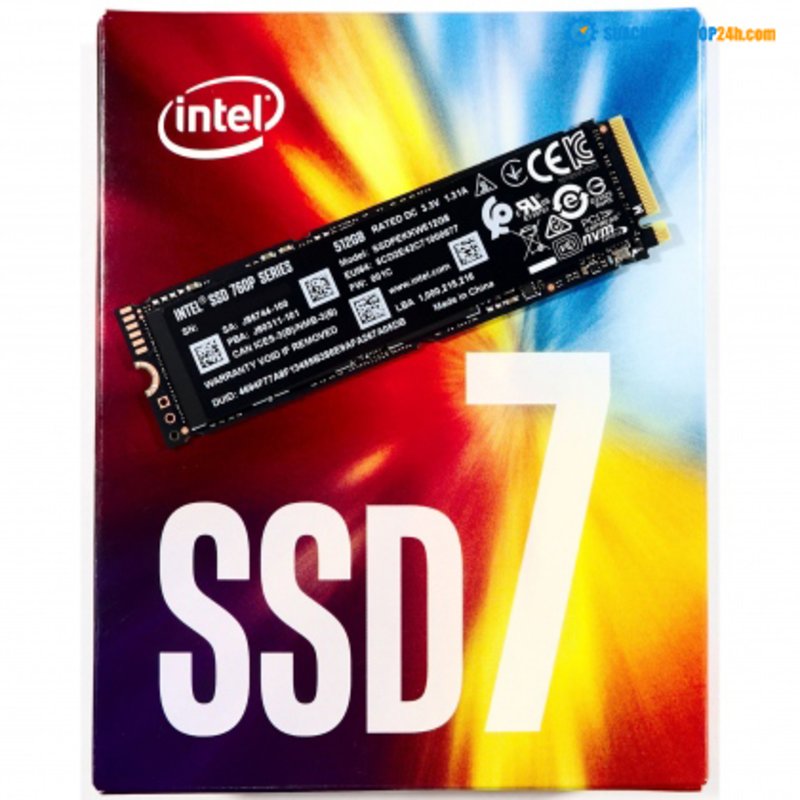 Ổ cứng SSD M2-PCIe 256GB Intel 760p NVMe 2280