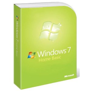 Windowns Home Basic 7 SP1 64-bit English SEA 3pk DSP 3 OEL DVD