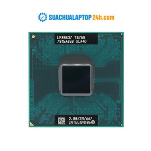 Chíp Intel Core 2 DUO T5750 (2M Cache, 2.00 GHz, 667 MHz FSB)
