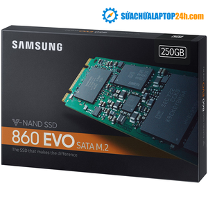 Ổ cứng SSD M2-SATA 250GB Samsung 860 EVO 2280