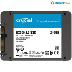 Ổ cứng SSD Crucial BX500 3D NAND SATA III 2.5 inch 240GB
