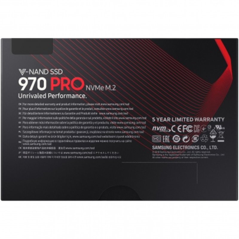 SSD M2-PCIe 512GB Samsung 970 PRO NVMe 2280