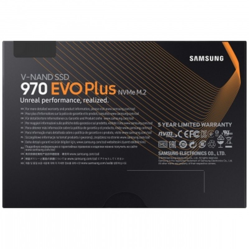 Ổ cứng SSD M2-PCIe 250GB Samsung 970 EVO Plus NVMe 2280