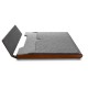TÚI CHỐNG SỐC TOMTOC (USA) PREMIUM LEATHER FOR MACBOOK 16″ NEW GRAY 