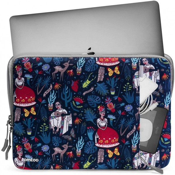 TÚI CHỐNG SỐC TOMTOC (USA) 360° Protective  MACBOOK PRO 13” Dazzling Blue
