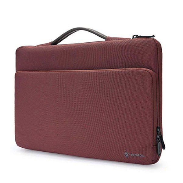 TÚI XÁCH CHỐNG SỐC TOMTOC (USA) Briefcase  MACBOOK PRO 13” Red