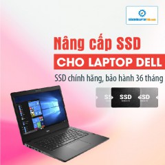 Thay SSD, nâng cấp SSD cho Laptop Dell