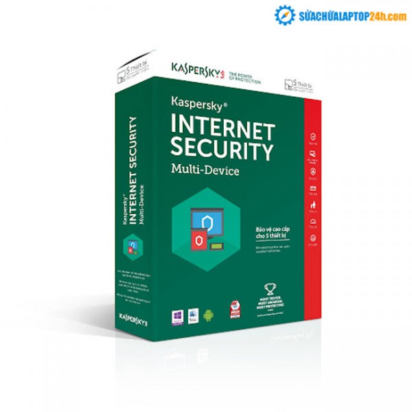 Phần mền diệt Virus Kaspersky InternetSecurity 5PC