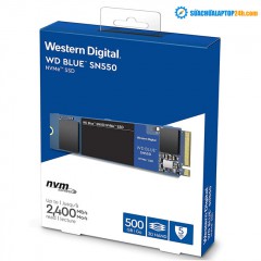 Ổ cứng SSD M2-PCIe 500GB WD Blue SN550 NVMe 2280