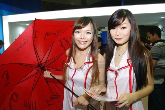 Người mẫu của hãng công nghệ Nvidia.