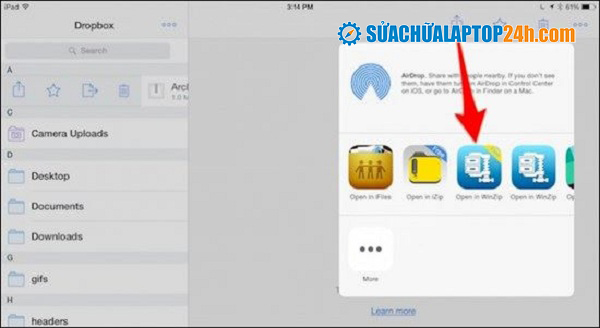 Hướng dẫn mở file nén Zip trên iPhone, iPad
