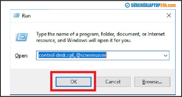 Bước 1 hướng dẫn khóa màn hình máy tính Windows 10.