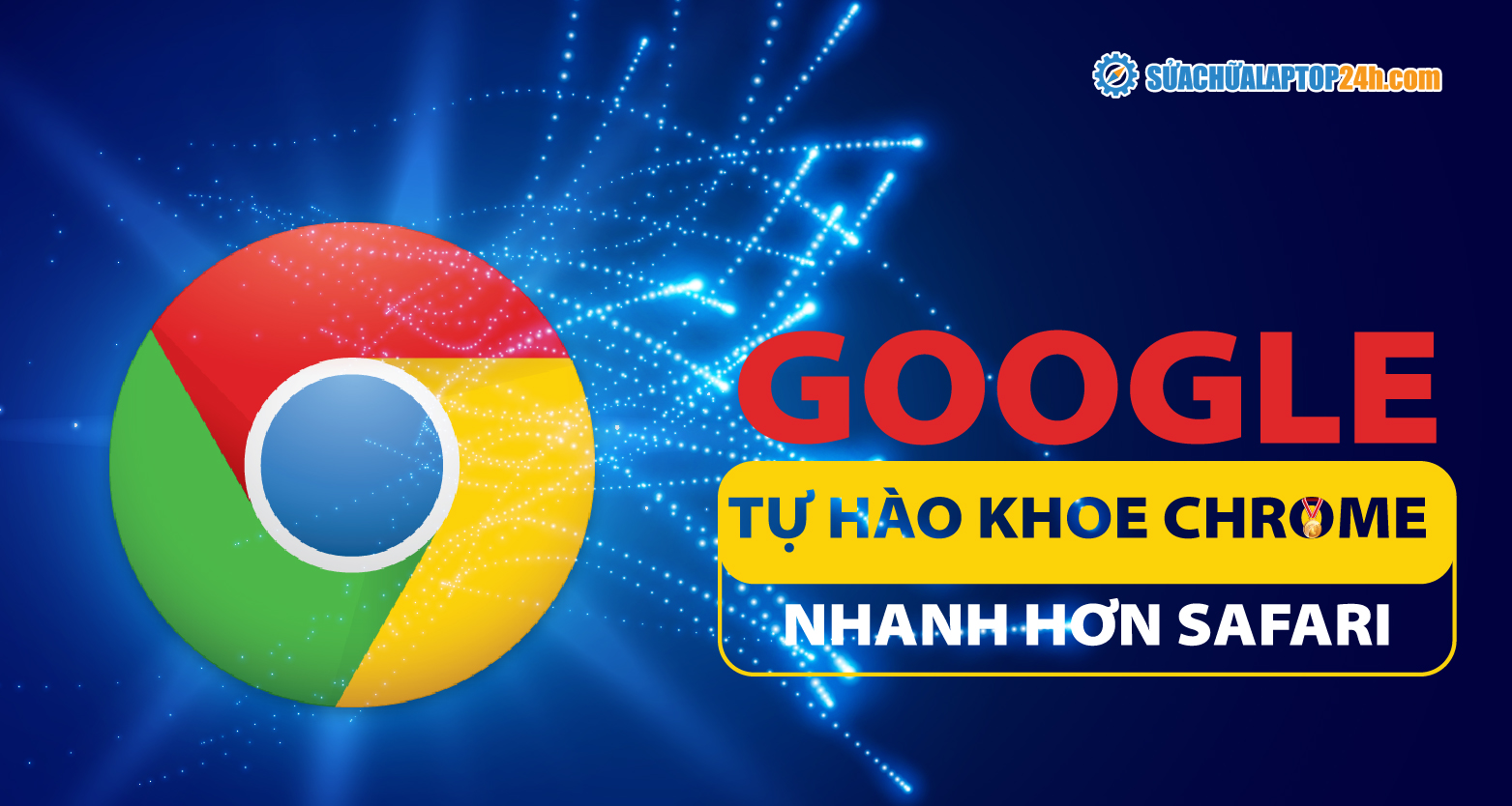 Google tự hào khoe Chrome nhanh hơn Safari
