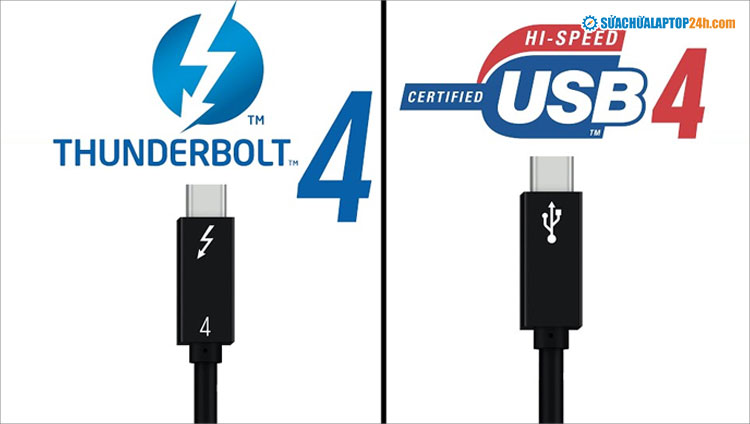 So sánh USB 4 và Thunderbolt 4