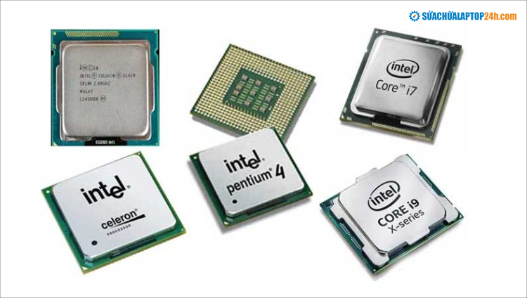 Tên thương hiệu các dòng chip Intel 