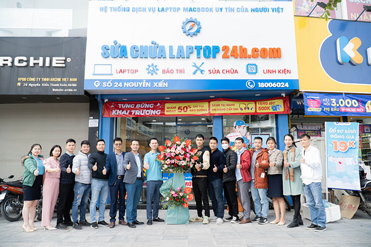 Địa chỉ sửa chữa laptop uy tín tại Thanh Xuân