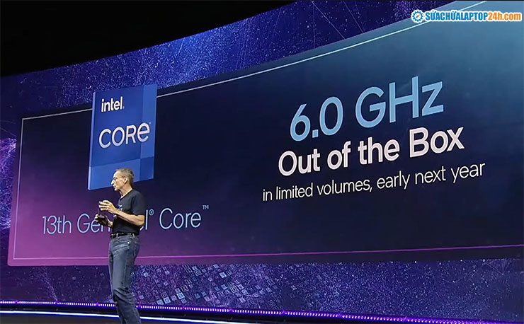 Chip Intel Core i9-13900KS có thể chạy ở tần số lên tới 6GHz ngay khi xuất xưởng