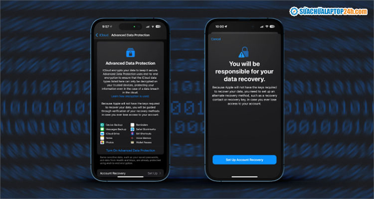 Người dùng nên kích hoạt tính năng Bảo vệ dữ liệu nâng cao cho iCloud