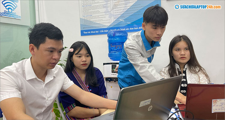 Sửa chữa Laptop 24h đồng hành cùng Dự án ĐƯỢC HỌC và sinh viên dân tộc thiểu số