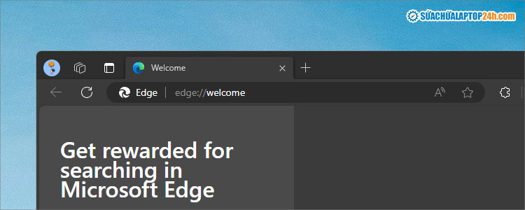 Hình ảnh giao diện trình duyệt Microsoft Edge hiện tại