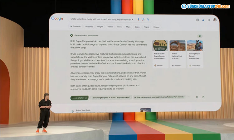 Google đã hé lộ về kế hoạch tích hợp AI từ 2023