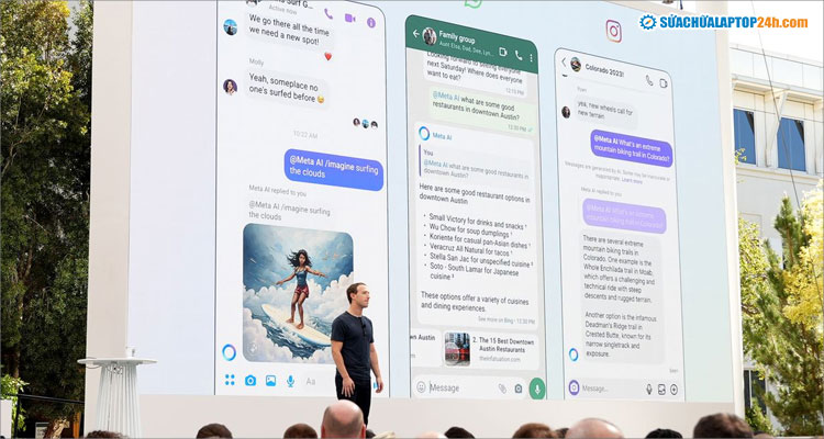 Meta đưa trợ lý AI lên Messenger, Instagram