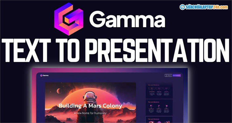 Gamma App là trang web tạo Powerpoint bằng AI miễn phí có hỗ trợ tiếng Việt