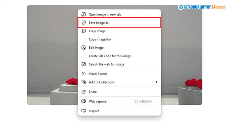 Chọn Save images as để lưu ảnh động tạo bằng AI GIFs