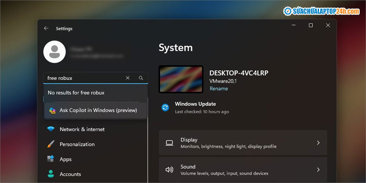 Ask Copilot in Windows xuất hiện trong bản thử nghiệm