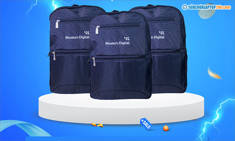 Balo thời trang Western Digital cool ngầu - số lượng có hạn