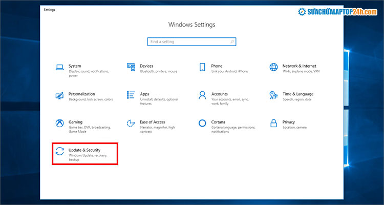 Chọn & security như hình
