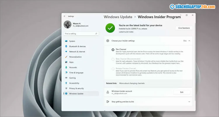 Trải nghiệm thử trong Windows Insider Program giúp bạn nhận biết sự phù hợp