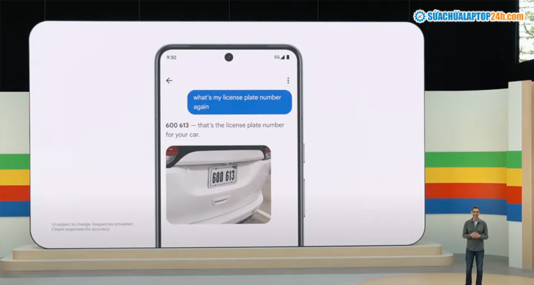 CEO Google Sundar Pichal thử tính năng Ask Photos
