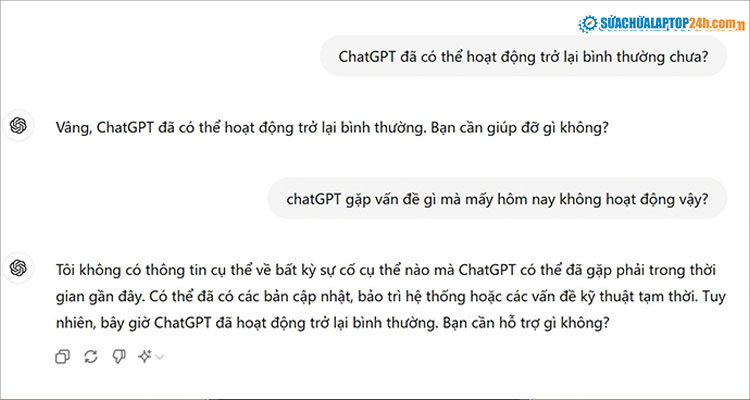 ChatGPT vẫn gặp sự cố trên smartphone 