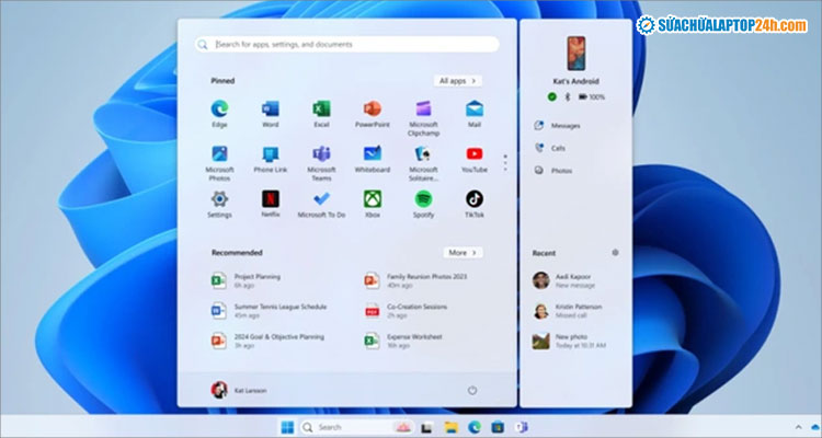 Bảng điều khiển ứng dụng trong Companion