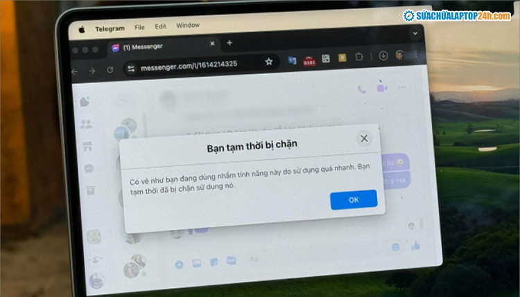 Messenger báo lỗi 