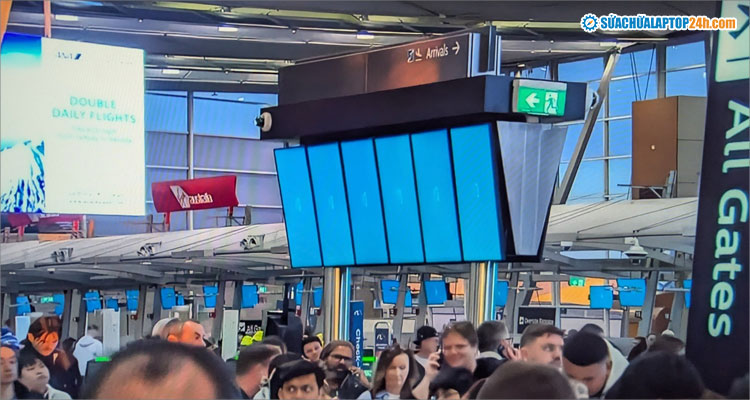 Lỗi màn hình xanh do tại một sân bay