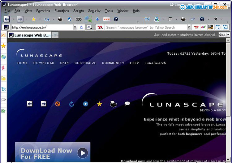 Trình duyệt Lunascape