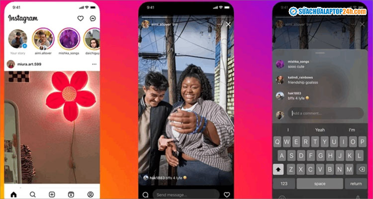 Cài đặt và tắt tính năng bình luận stories