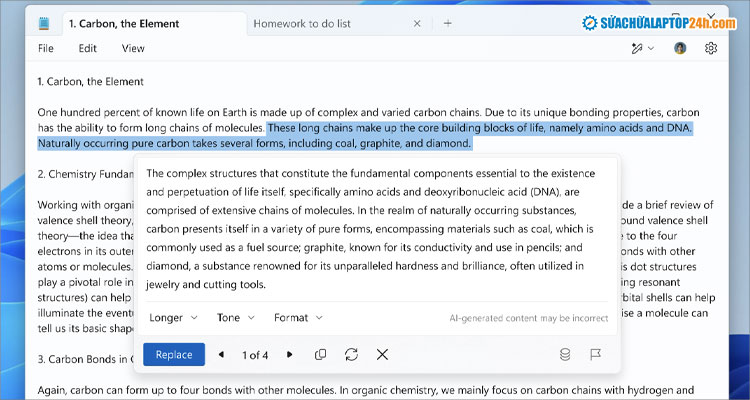 Nhấn “Replace” để thay thế phiên bản gốc