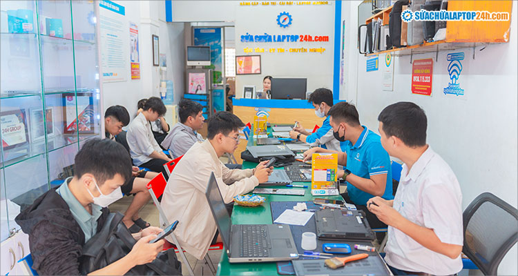 Sửa chữa Laptop 24h Ocean Park mang đến dịch vụ sửa chữa uy tín, chất lượng 