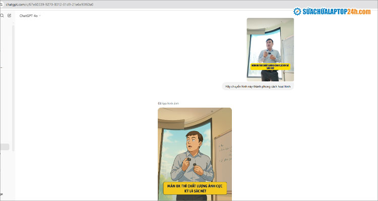 Hình ảnh do GPT-4o tạo ra có thể chính xác với cả nội dung có chữ tiếng Việt