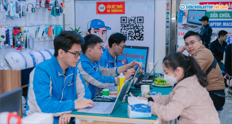 Sửa Chữa Laptop 24h là điểm đến tin cậy của khách hàng
