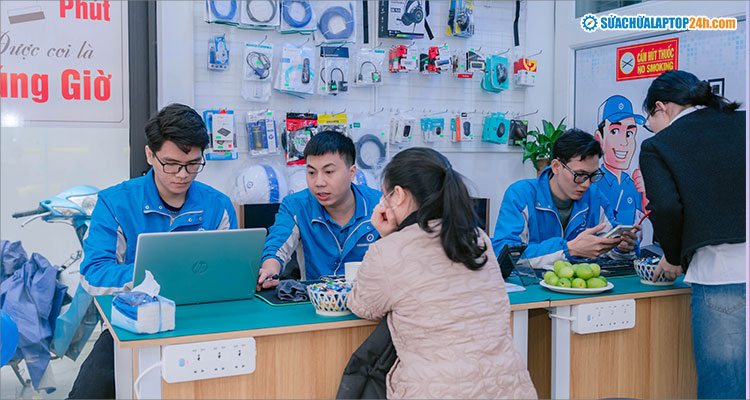 Sửa Chữa Laptop 24h là điểm đến tin cậy của khách hàng